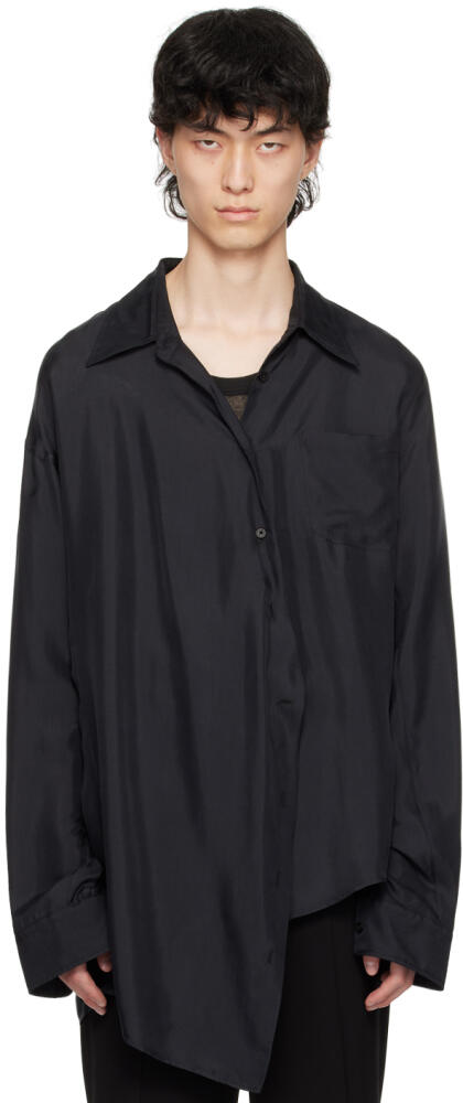 Ann Demeulemeester Black Amatus Shirt Cover