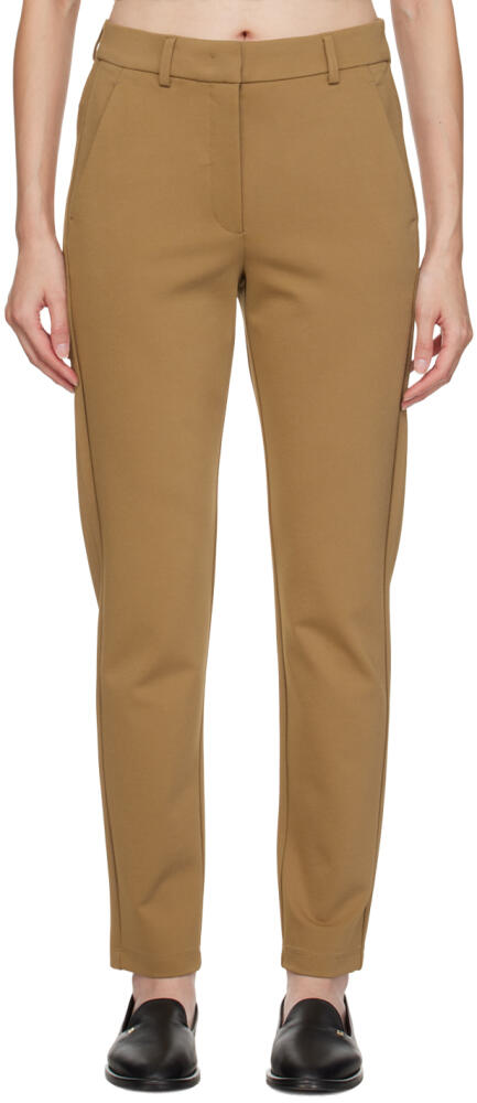 Max Mara Leisure Tan Nunzio Trousers Cover