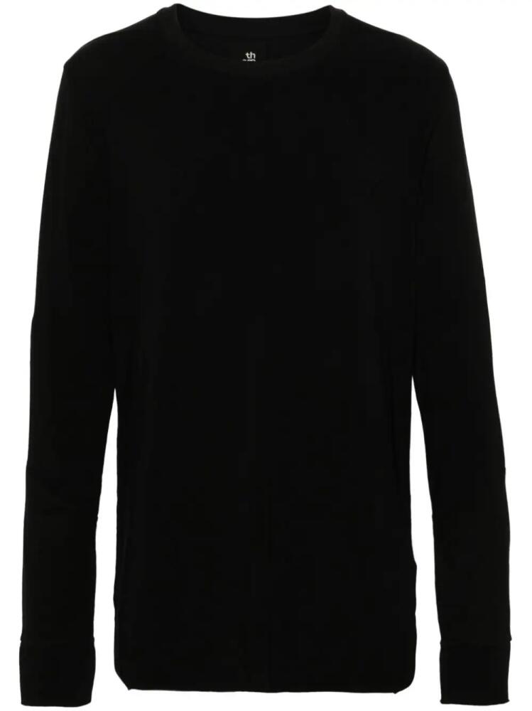 Thom Krom crew-neck long-sleeve T-shirt - Black Cover