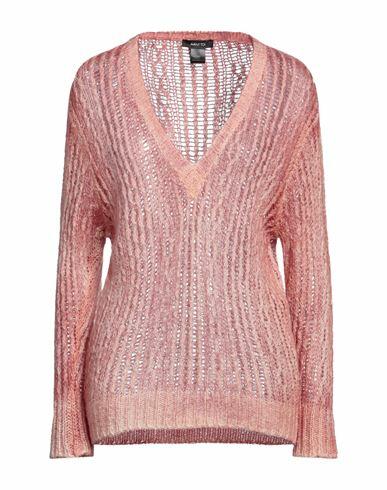 Avant Toi Woman Sweater Pastel pink Cashmere, Silk Cover