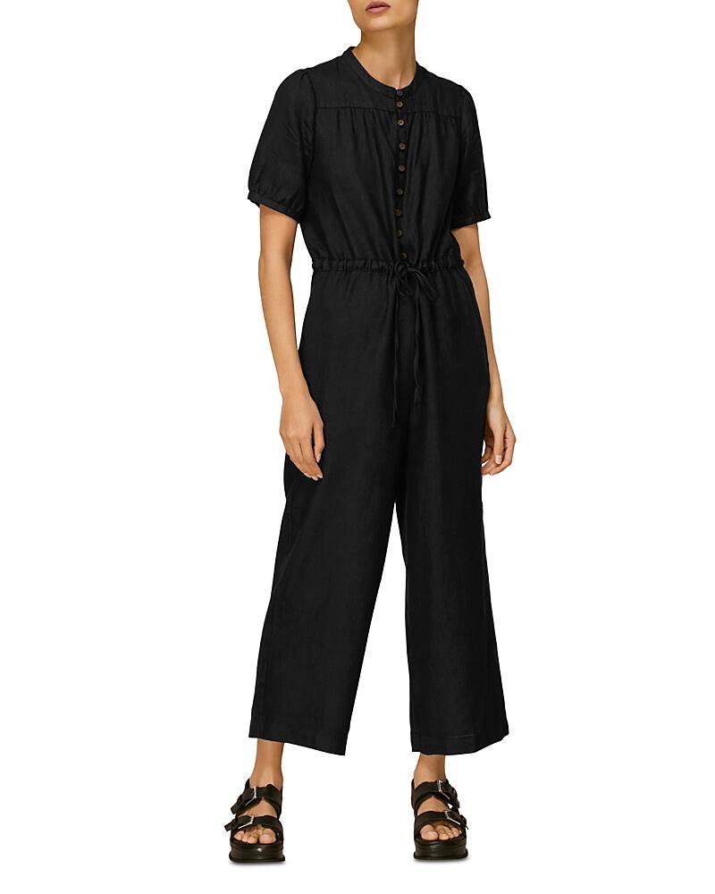 Whistles Linen Jumpsuit Cover