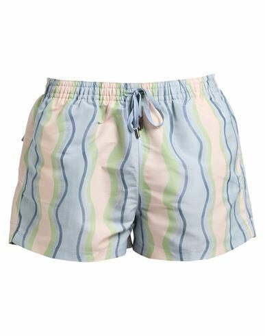 Jacquemus Man Swim trunks Sky blue Recycled polyester Cover