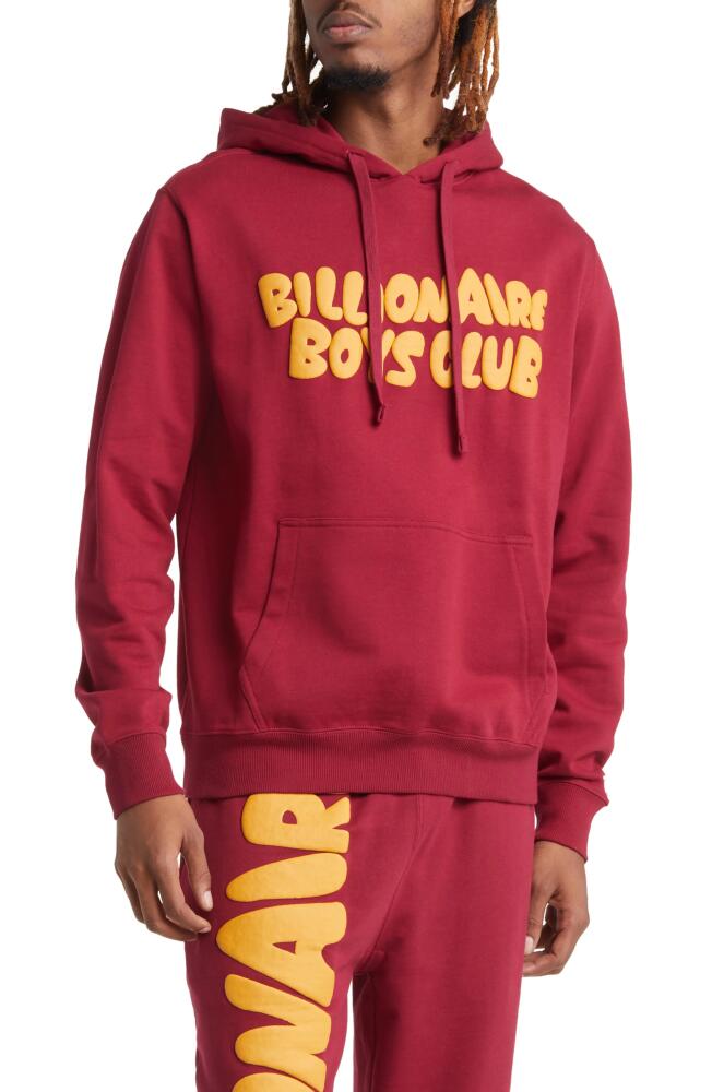 Billionaire Boys Club Contact Oversize Hoodie in Rumba Red Cover