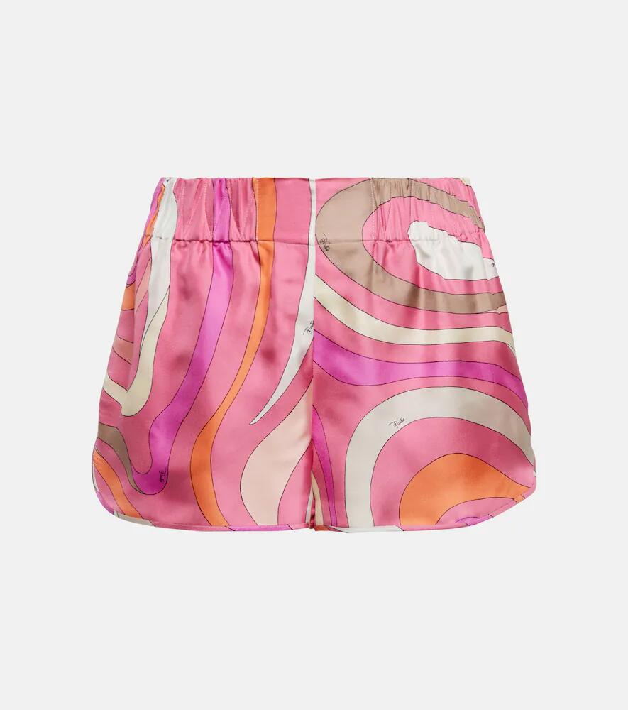 Pucci Marmo silk shorts Cover