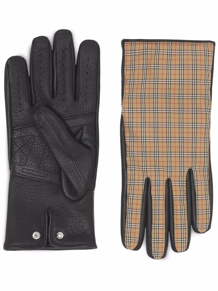 Burberry Vintage Check gloves - Brown Cover