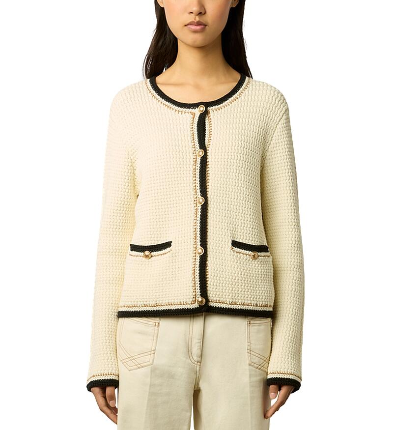 Gerard Darel Loeve Button Front Cardigan Cover