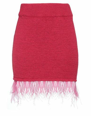 Soallure Woman Mini skirt Fuchsia Acrylic, Polyamide, Polyester, Wool, Viscose Cover