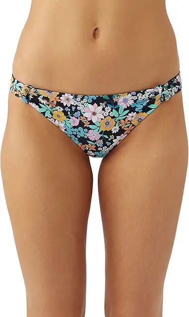 O'Neill Tatum Alamitos Bottoms (Black) Women's Swimwear Cover