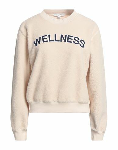 Sporty & Rich Woman Sweatshirt Beige Polyester Cover