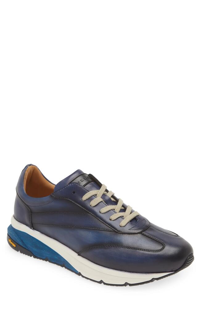 Mezlan Magico Sneaker in Navy/Blue Cover