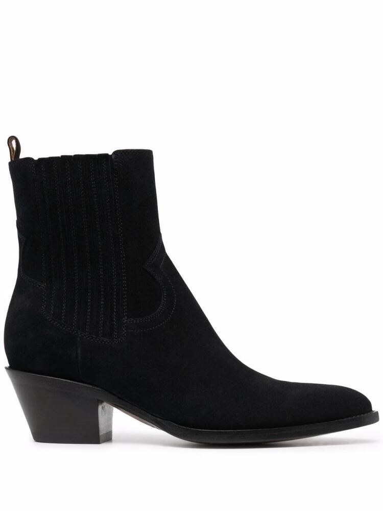 Buttero block-heel ankle boots - Black Cover