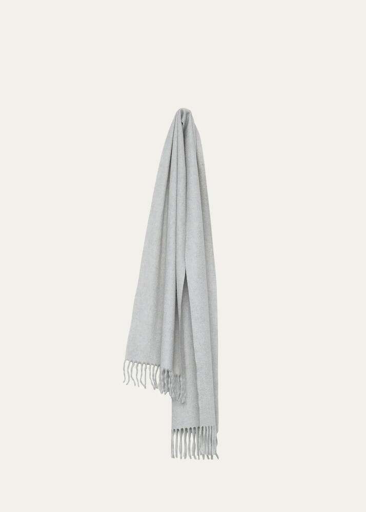 Begg x Co Men's Arran Solid Argent Scarf Cover