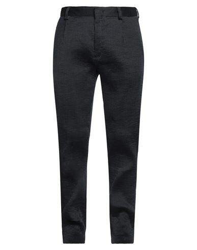 Giorgio Armani Man Pants Midnight blue Ramie, Cotton Cover