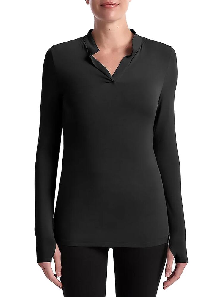 Capsule 121 Women's Splendor Bamboo Blend Top - Black Cover