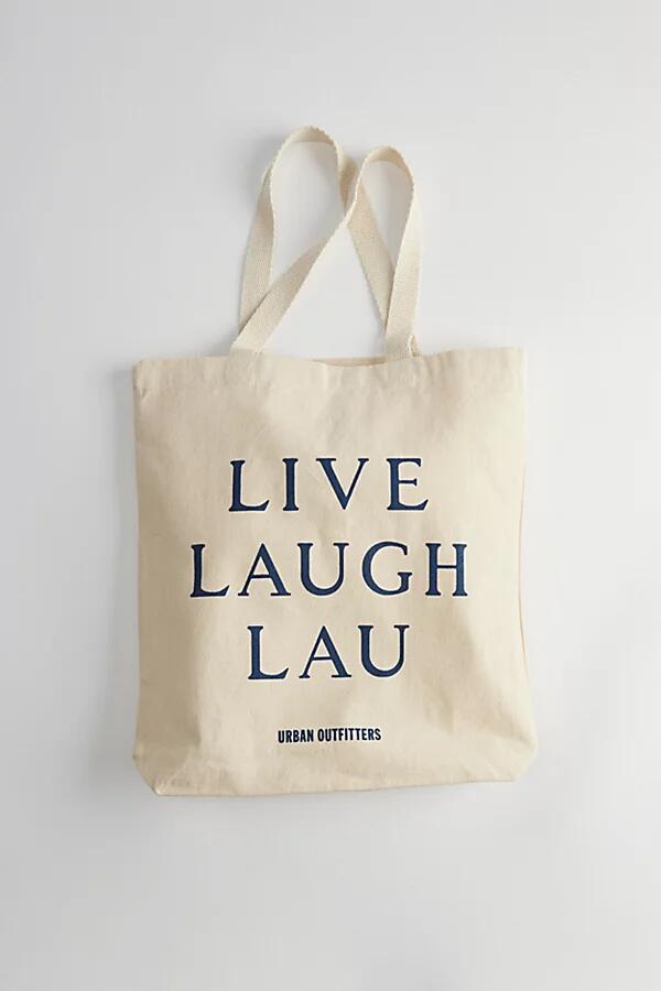 Urban Outfitters Live Laugh LAU Tote Bag in Neutral Cover