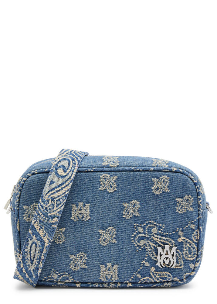 Amiri Jacquard Denim Camera bag Cover