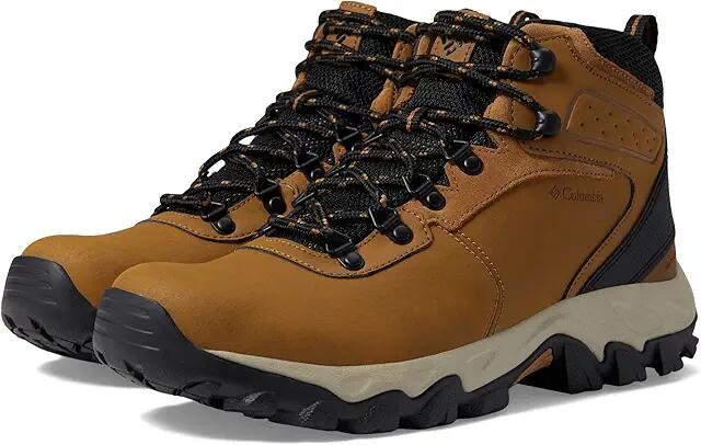 Columbia Newton Ridge Plus II Waterproof (Elk/Black) Men's Shoes Cover