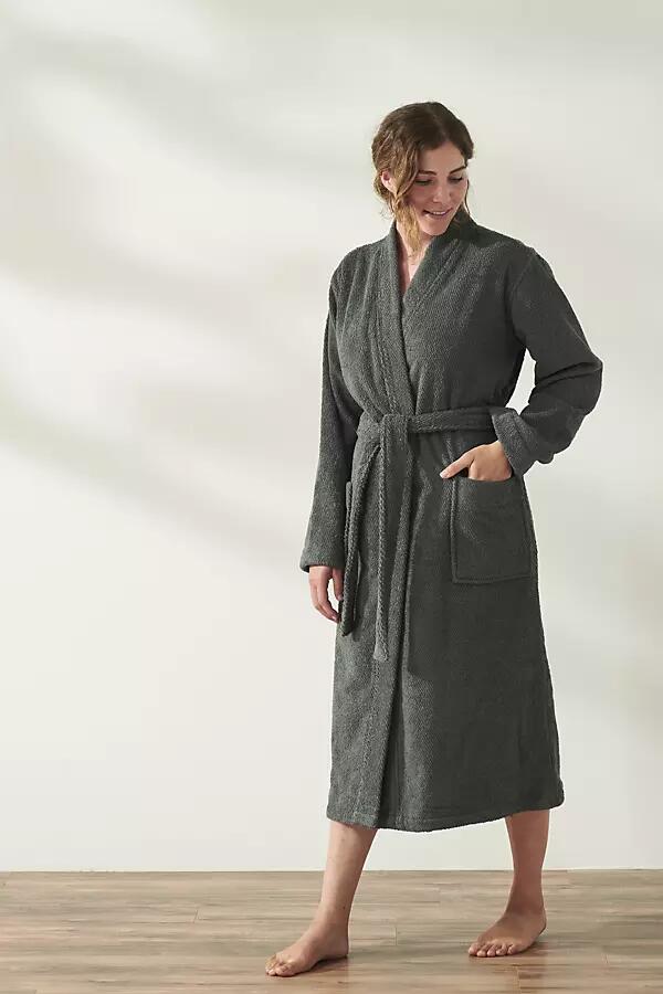 Coyuchi Unisex Air Weight Organic Robe Cover