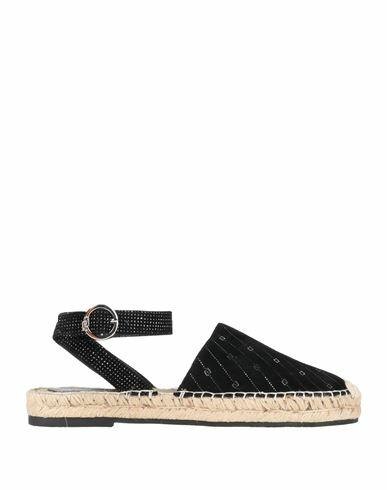 Liu •jo Woman Espadrilles Black Soft Leather Cover