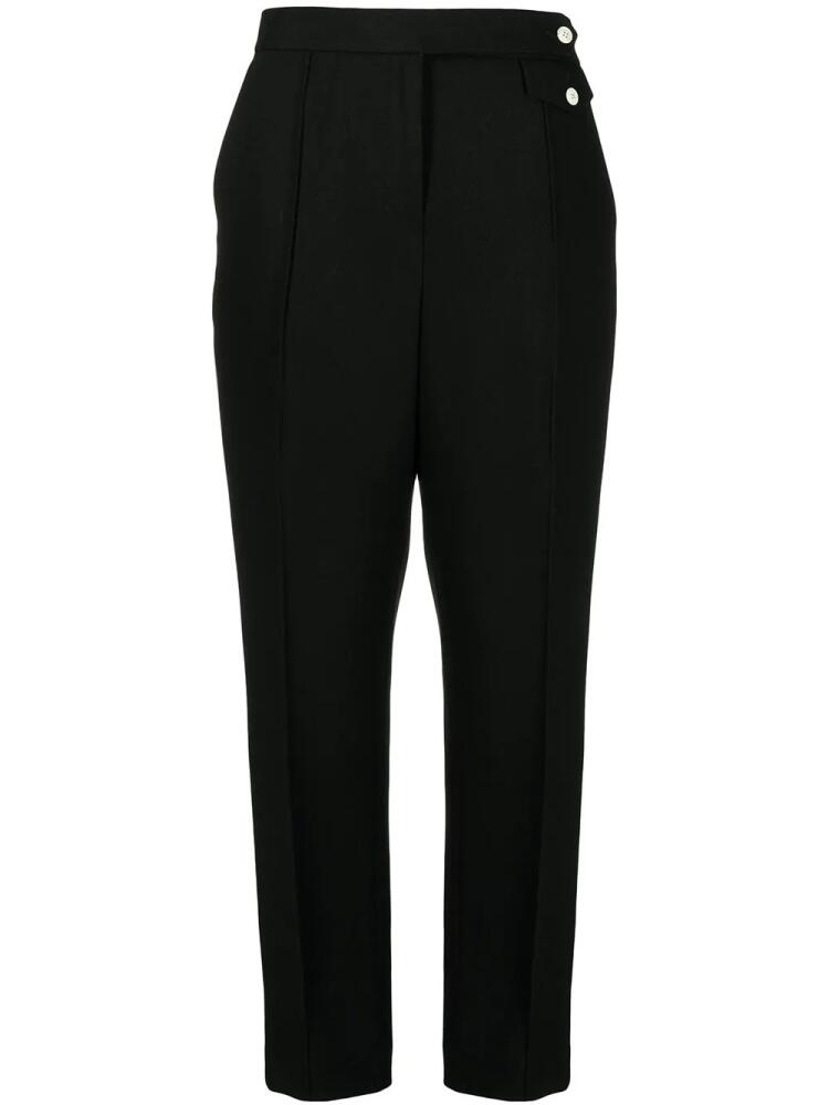 Tory Burch twill crepe trousers - Black Cover