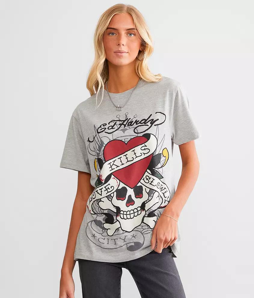 Ed Hardy Skull T-Shirt Cover