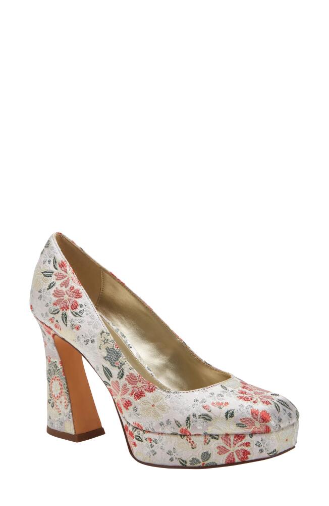 Katy Perry The Square Pump in Chalk Multi Cover