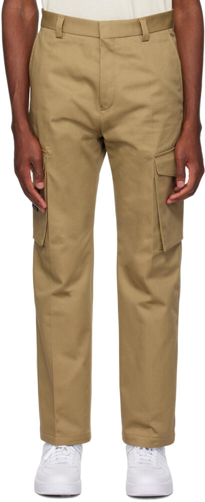 Hugo Brown Zip Cargo Pants Cover