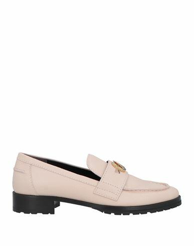 Skorpios Woman Loafers Light pink Leather Cover