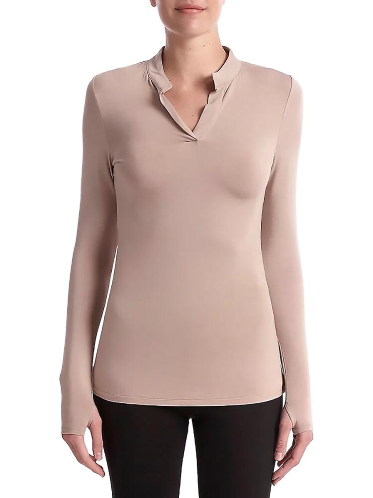 Capsule 121 Women's Splendor Bamboo Blend Top - Beige Cover