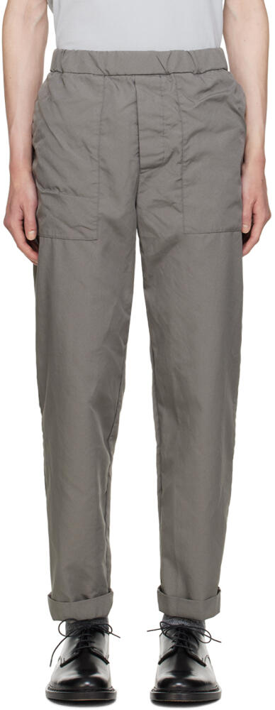 CASEY CASEY Gray Jog Ah Trousers Cover