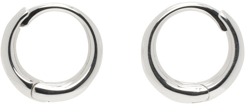 Sophie Buhai Silver Medium Nouveau Hoop Earrings Cover