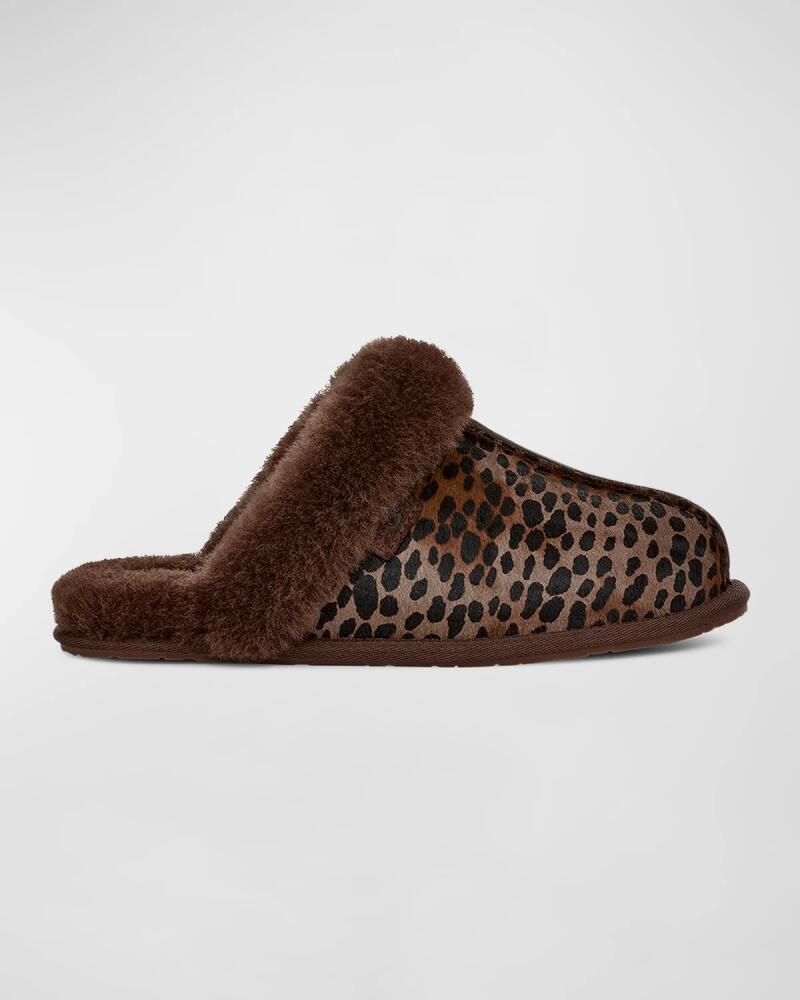 UGG Scuffette Leopard Cozy Slippers Cover