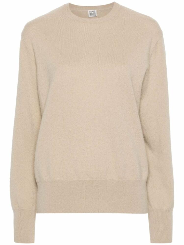 TOTEME crew-neck cashmere jumper - Neutrals Cover