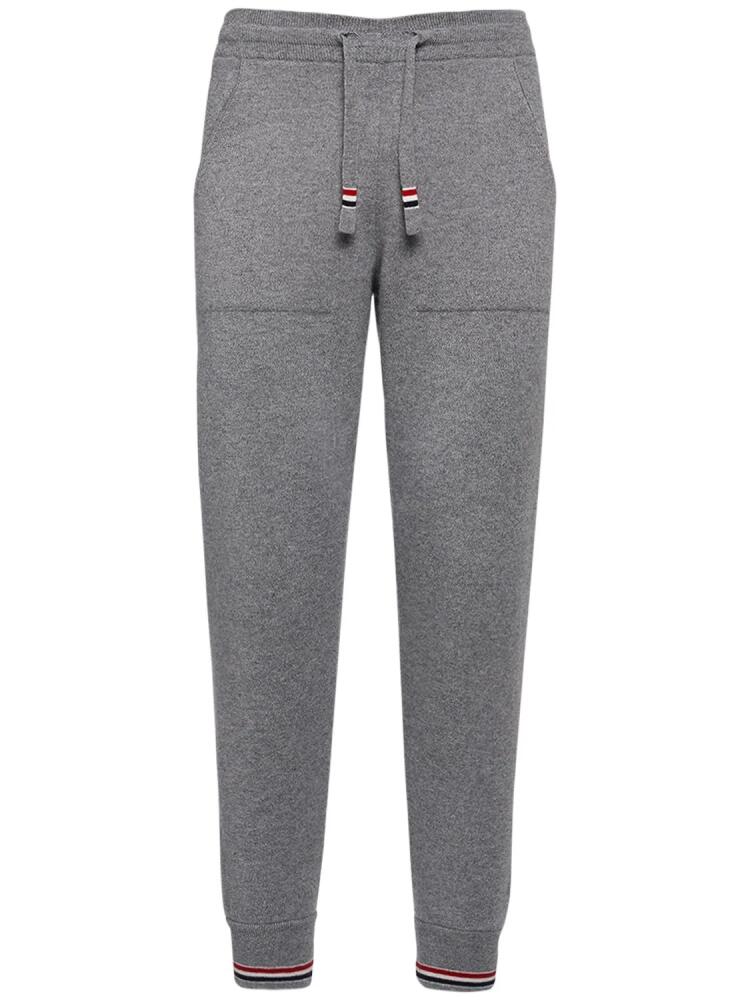 THOM BROWNE Cashmere Jersey Sweatpants Cover