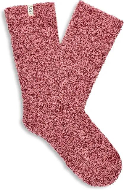 UGG Darcy Cozy Sock (Pink Cedar) Women's Crew Cut Socks Shoes Cover