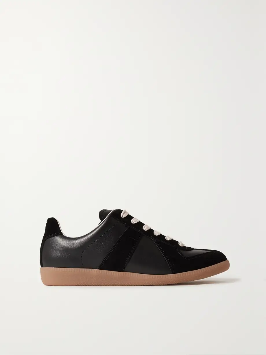 Maison Margiela - Replica Suede Sneakers - Black Cover