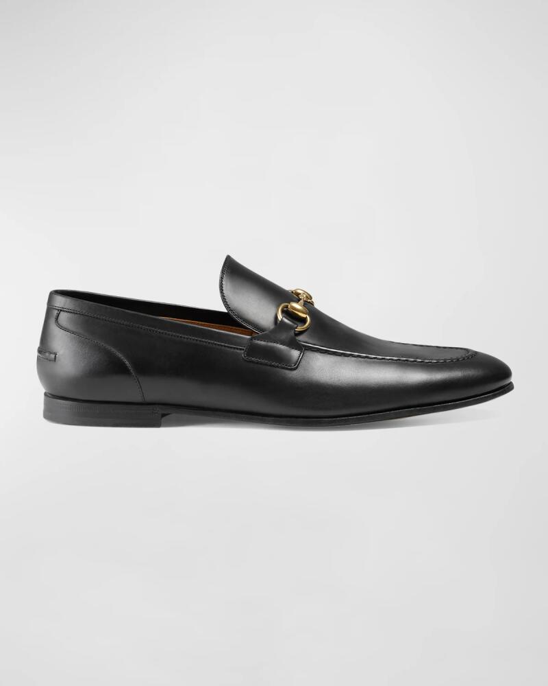 Gucci Men's Jordaan Leather Loafers Cover