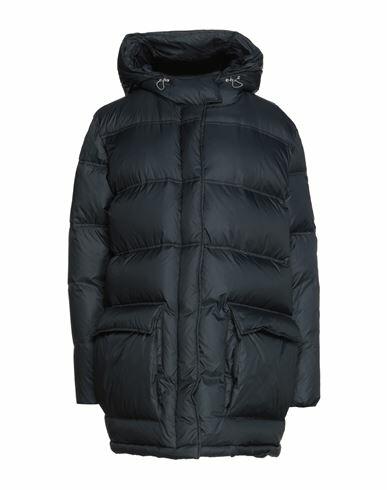 Eleventy Woman Puffer Black Polyester Cover