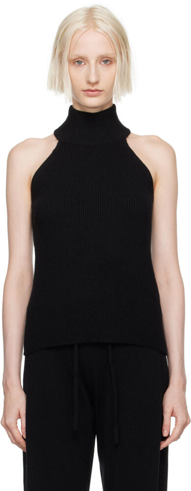 LISA YANG Black Freya Tank Top Cover