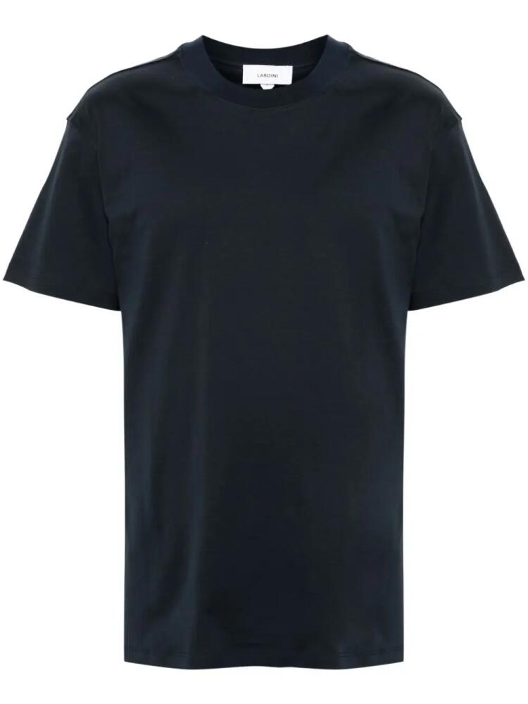 Lardini crew-neck cotton T-shirt - Blue Cover