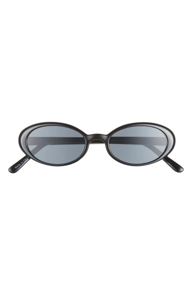 BP. 49mm Small Round Sunglasses in Black Cover