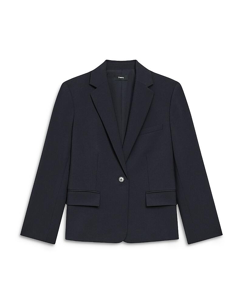 Theory Single Button Blazer Cover