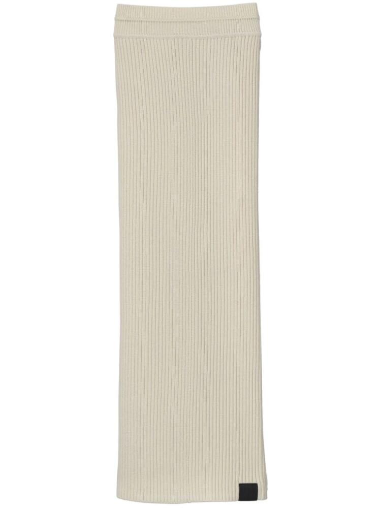 Marc Jacobs ribbed tube skirt - Neutrals Cover