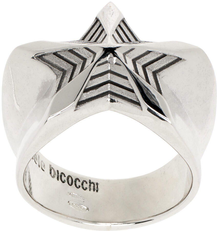 Emanuele Bicocchi Silver Star Ring Cover