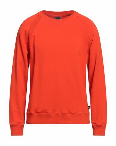 Noumeno Concept Man Sweatshirt Orange Cotton Cover