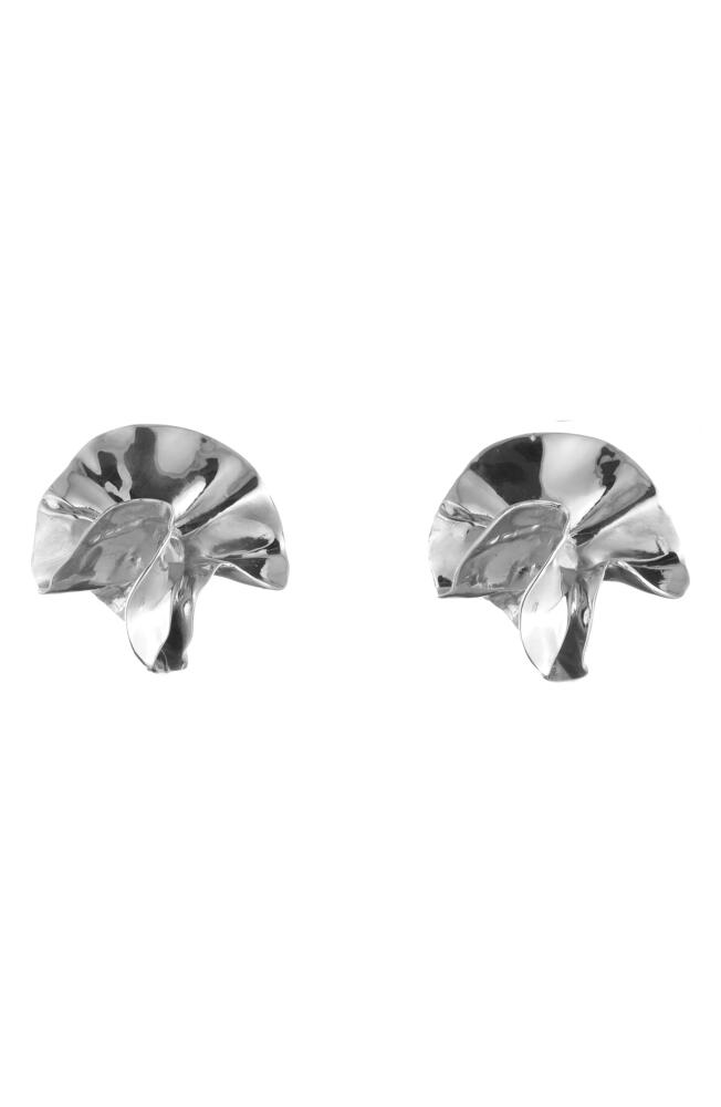 Sterling King Delphinium Mini Stud Earrings in Sterling Silver Cover