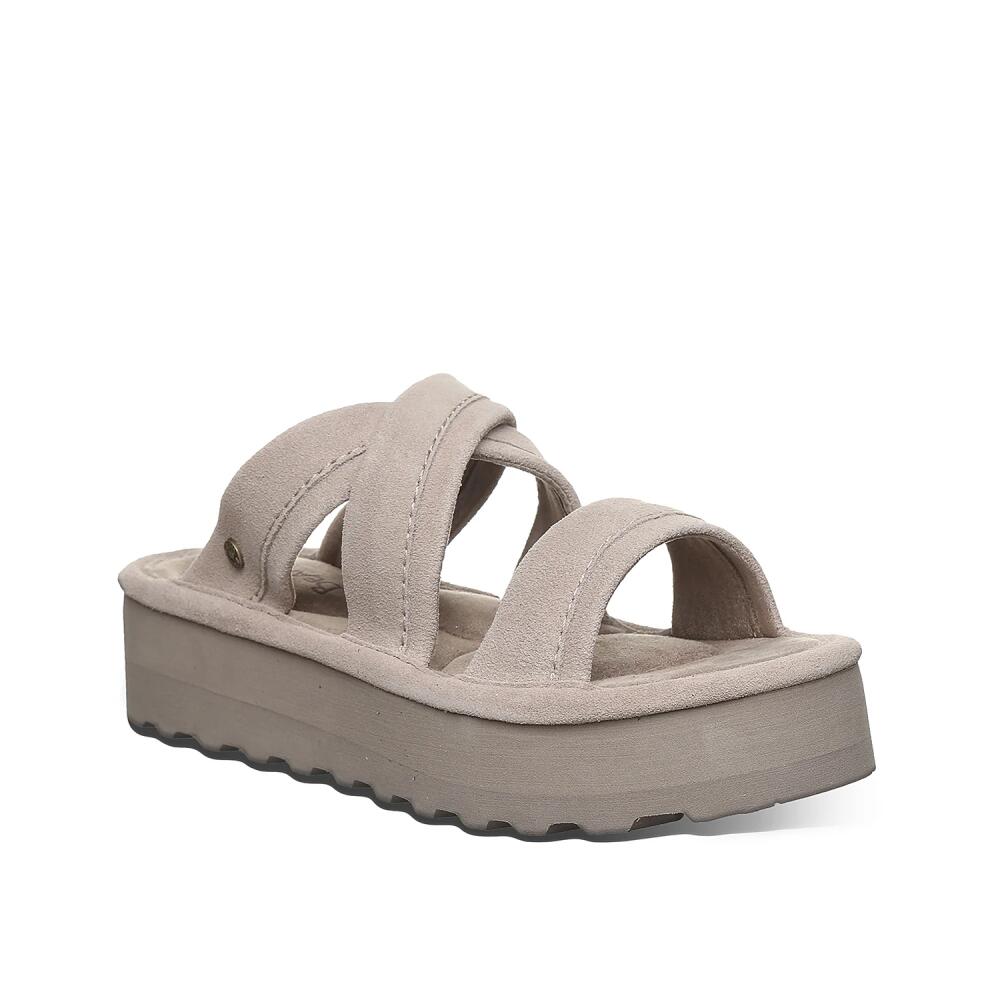 Bearpaw Altitude Platform Sandal | Women's | Mushroom Grey Cover