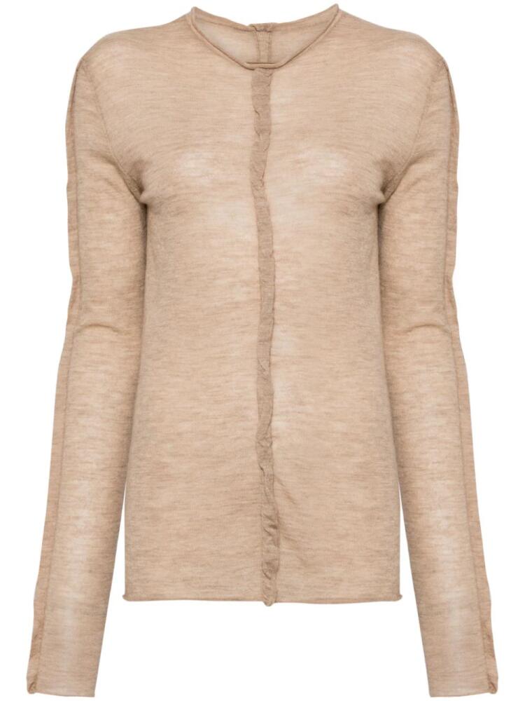 Uma Wang cashmere cardigan - Brown Cover