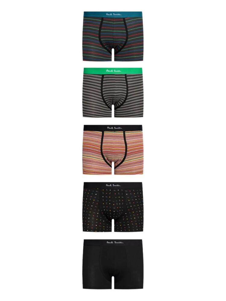 Paul Smith Signature boxers (pack of five) - Black Cover