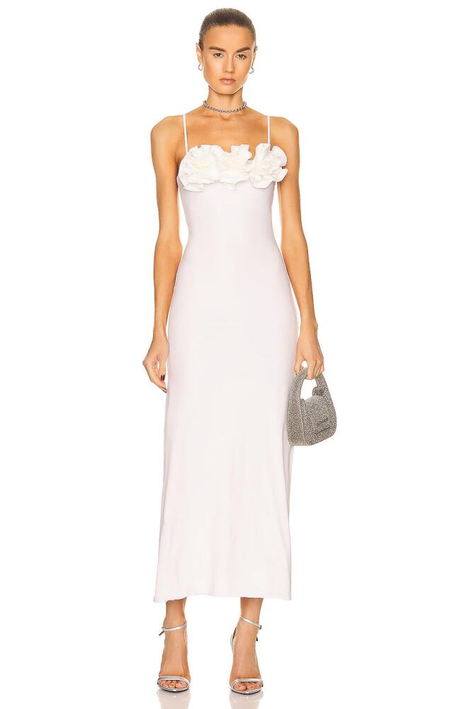 Maygel Coronel Aura Maxi Dress in White Cover